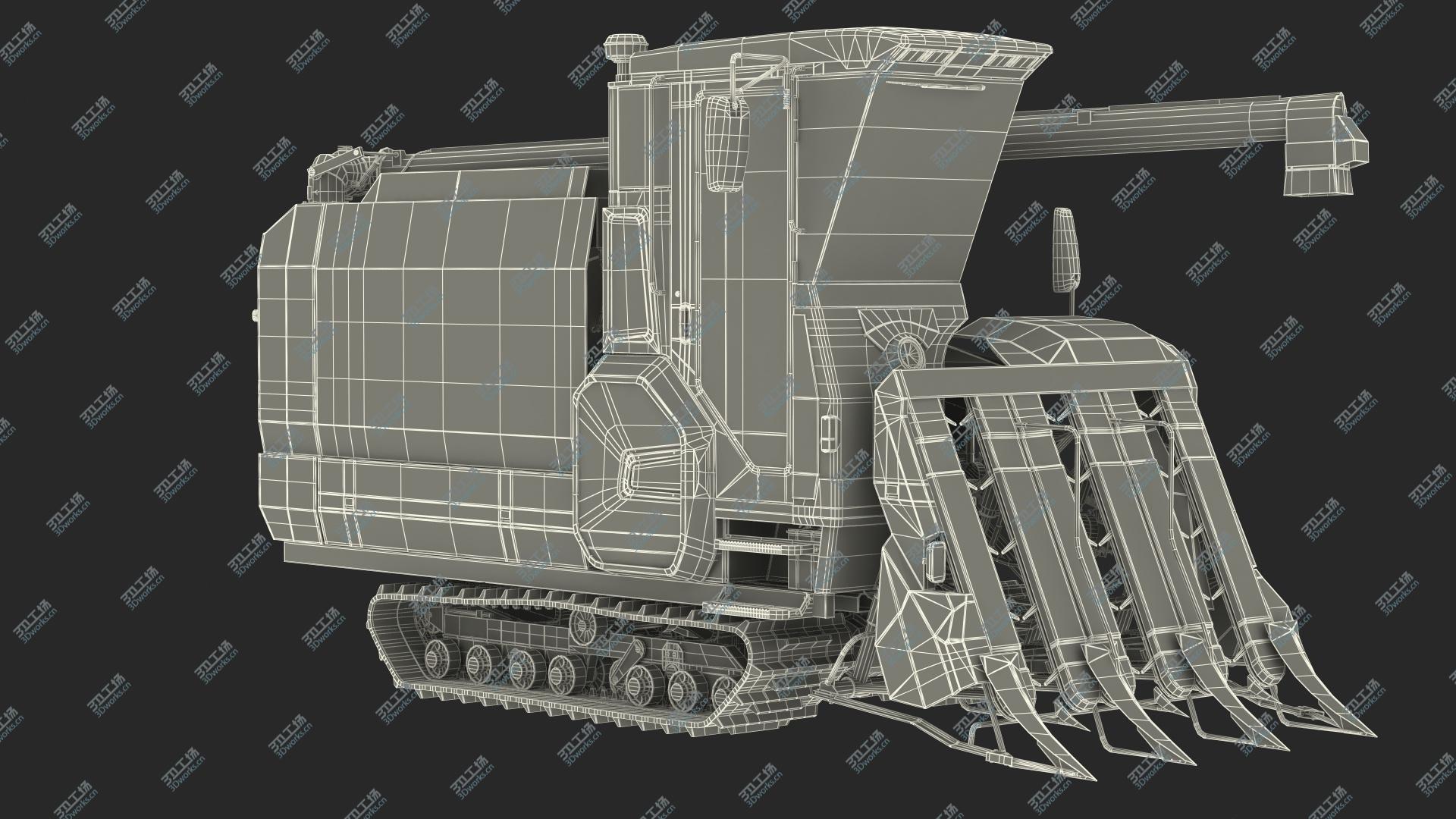 images/goods_img/202104023/Rice Combine Harvester Kubota AR96 3D/3.jpg